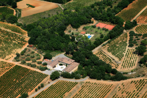 Vue aérienne Domaine Clos Gautier