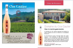 Cuvée Oser Var Matin